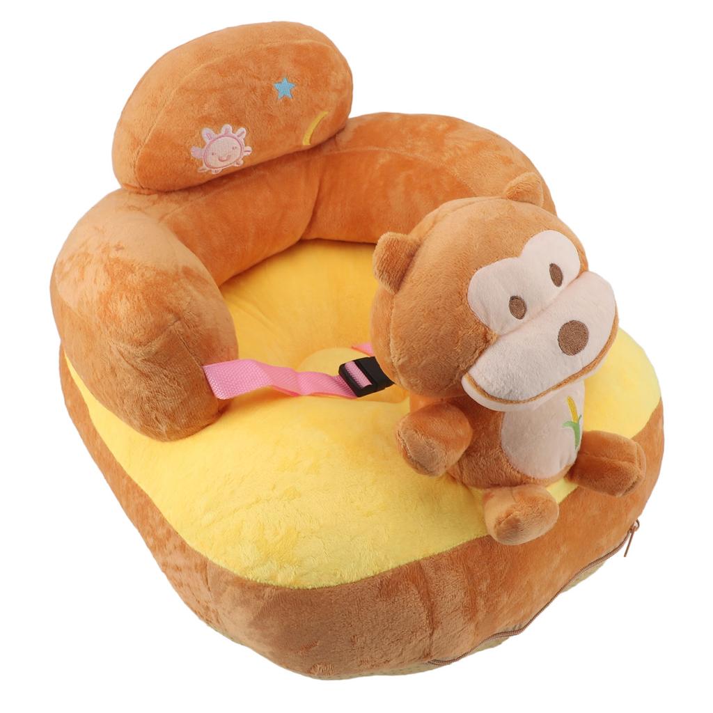Baby Sitting Sofa Chair Comfortable Anti Rollover Portable Plush Infants Toddler Learning To Sit