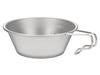 Snow Peak Stainless Steel Sierra Cup, Foldable Cooking Utensil, 310ml, for Camping, Hiking, Outdoor Activities, and Emergency Preparedness (E-203)
