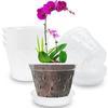 1/5pcs Orchid Pots Clear Container Indoor Outodoor