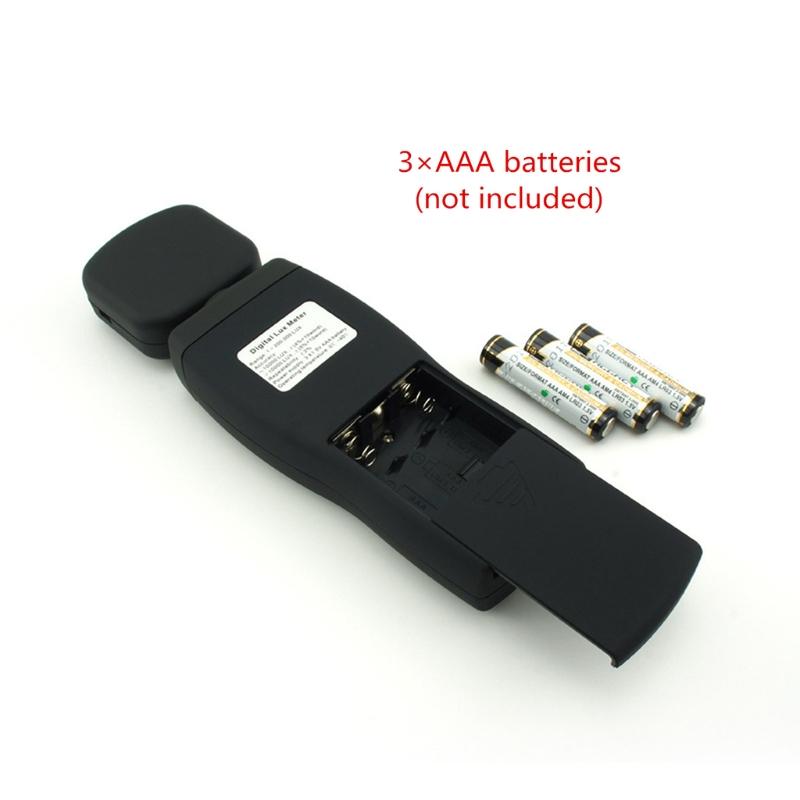 AS803 Люксметр Цифровой измеритель освещенности для люксметра Фотометр Радиометр ЖК-ручной для светодиодных садовых ламп для выращивания, аквариума