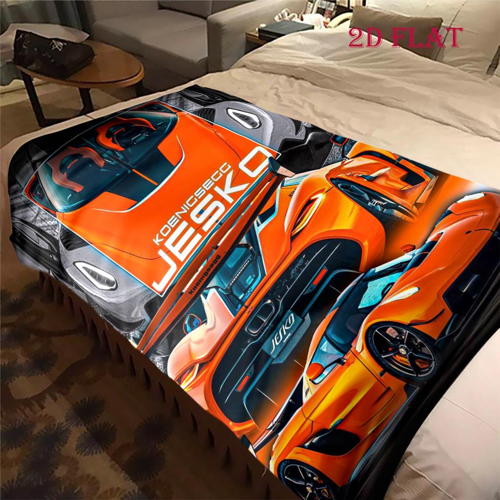 Koenigsegg Jesko: Elegance blanket sofa blanket Home Decor bedroom Machine washable Digital printing