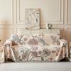 French High-end Chenille Printed Sofa Towel, Universal Sofa Cover for All Seasons, Full Cover Sofa Cover, Sofa Blanket