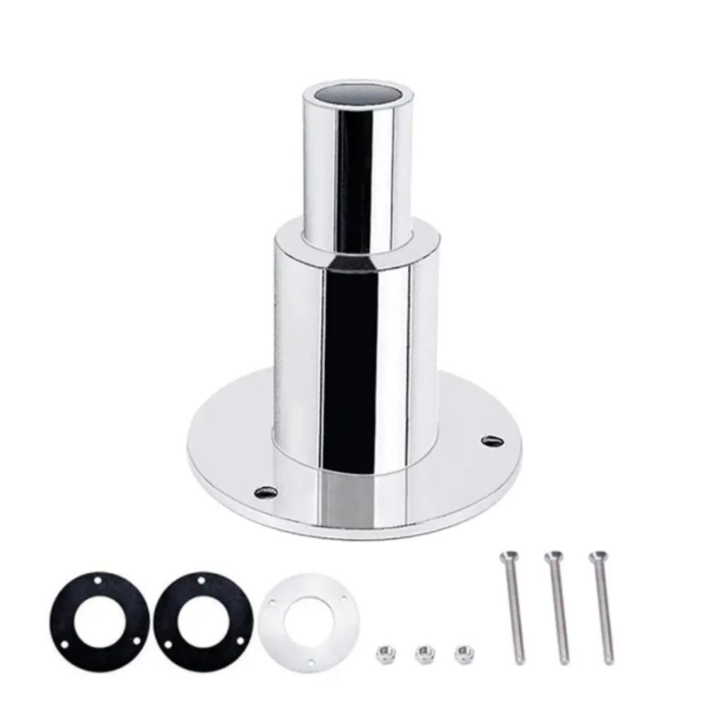 22mm Thru Hull Exhaust Fitting Steel 316 Hull Skin Fittings Marine Heater Exhaust  Marine Boat