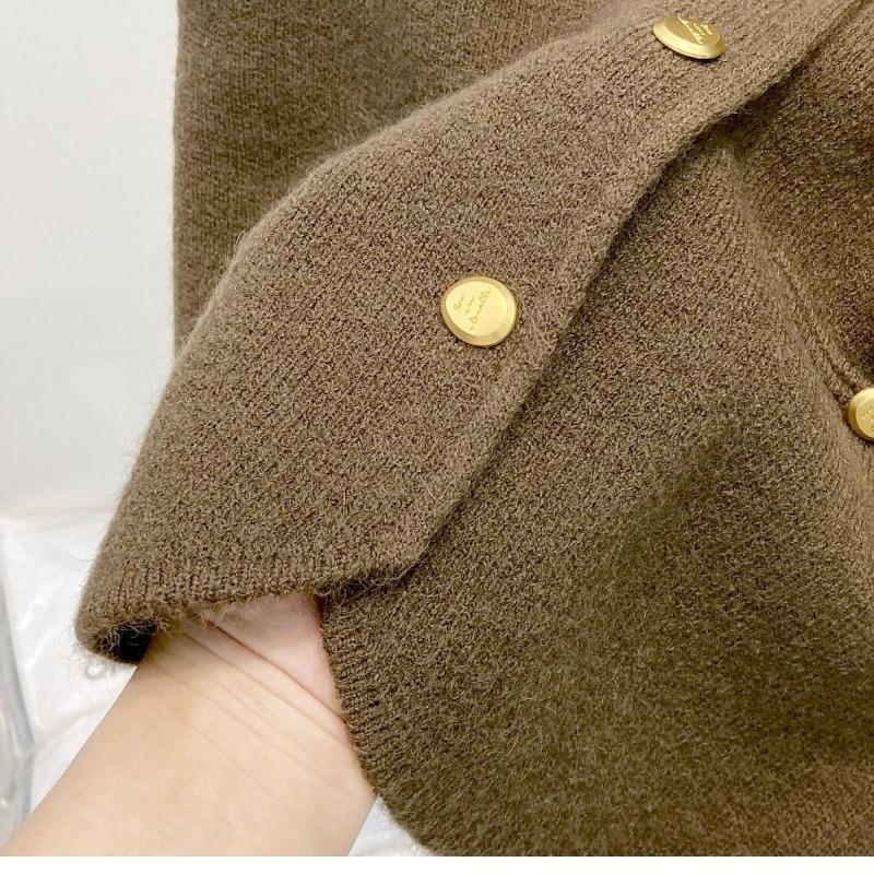 Knit Vest Women Cardigan Sweater Button Up Round Neck Sleeveless Round Neck Simplicity Casual Fashion Lady Top Female Vest Coat