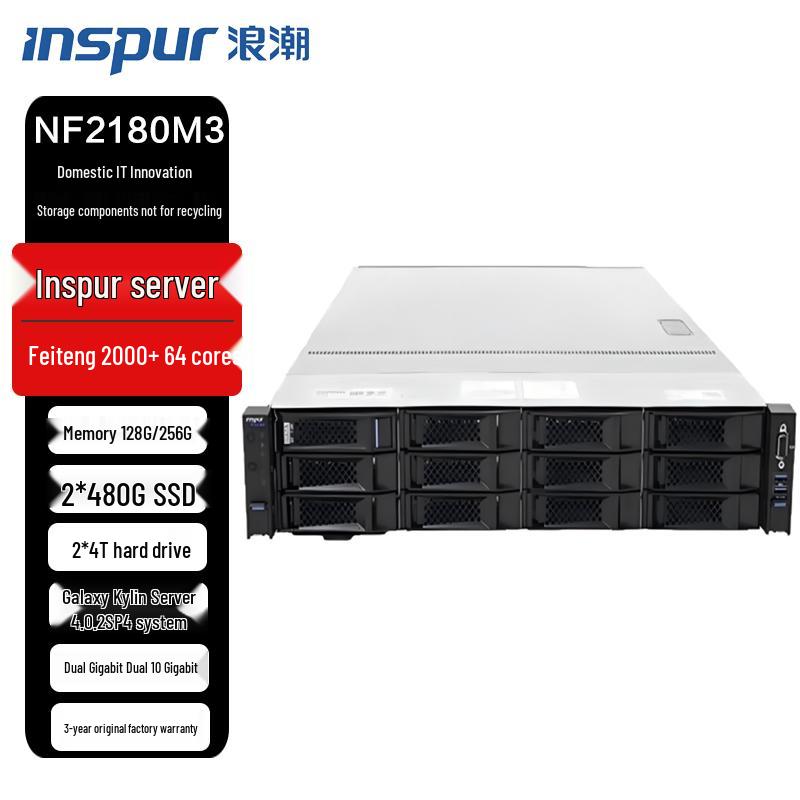 Inspur NF2180M3 Phytium Rack Server (CN version)
