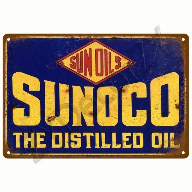 Винтажная металлическая жестяная табличка Гараж Бензин Масло Свеча зажигания Шиномонтаж Мужская пещера Клуб Бар Домашний настенный декор Искусство Декоративная табличка