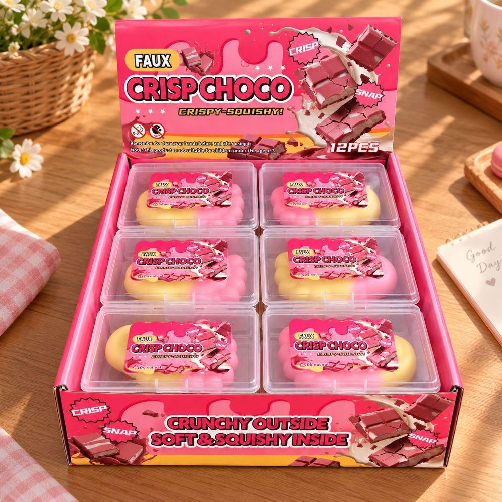 Crackable Texture Crispy Stress Balls Heart Shape Crunchy Sound Ball Relaxation Tool