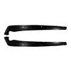 For BMW G30 G31 F90 M-Sport 2017-2023 Rear Bumper Side Splitters Black Carbon Flaps Corner Guard Protector Lip Car Accessories