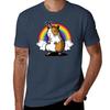 Футболка с единорогом и морской свинкой t shirt печать на заказ мужские футболки высокое качество люксовый бренд g man футболки для мужчин T-Shirt