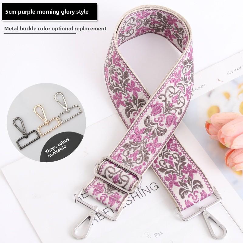 Ремень для сумки из бычьего рога шириной 5 см - регулируемый плечевой ремень для женских сумок