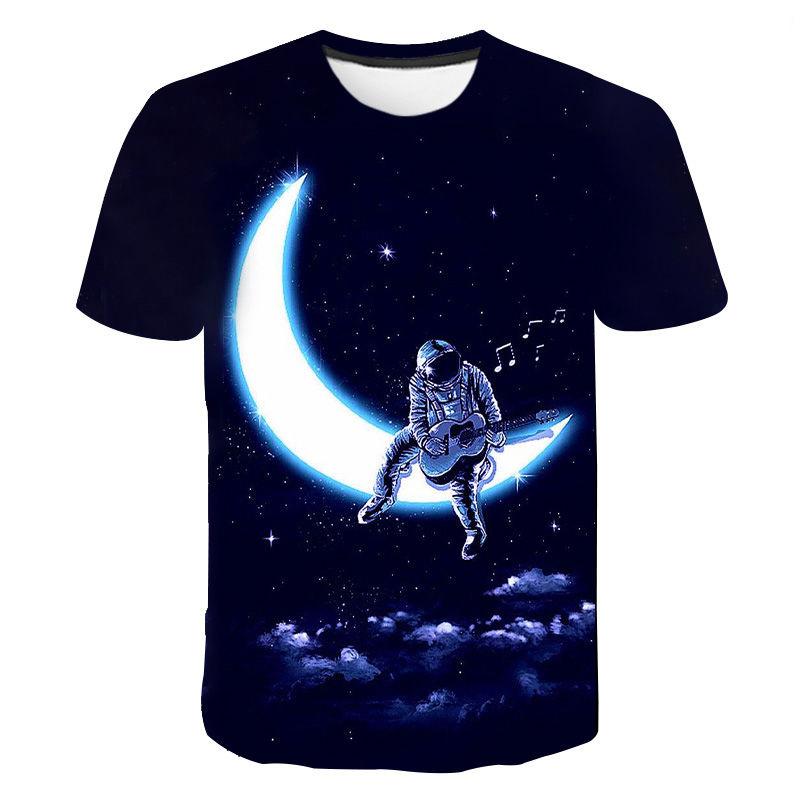 Летний тренд, мужские уличные повседневные футболки в стиле casual, модные, продающие, для отдыха, в стиле harajuku, с 3D-принтом, с круглым вырезом и коротким рукавом, футболки, топ