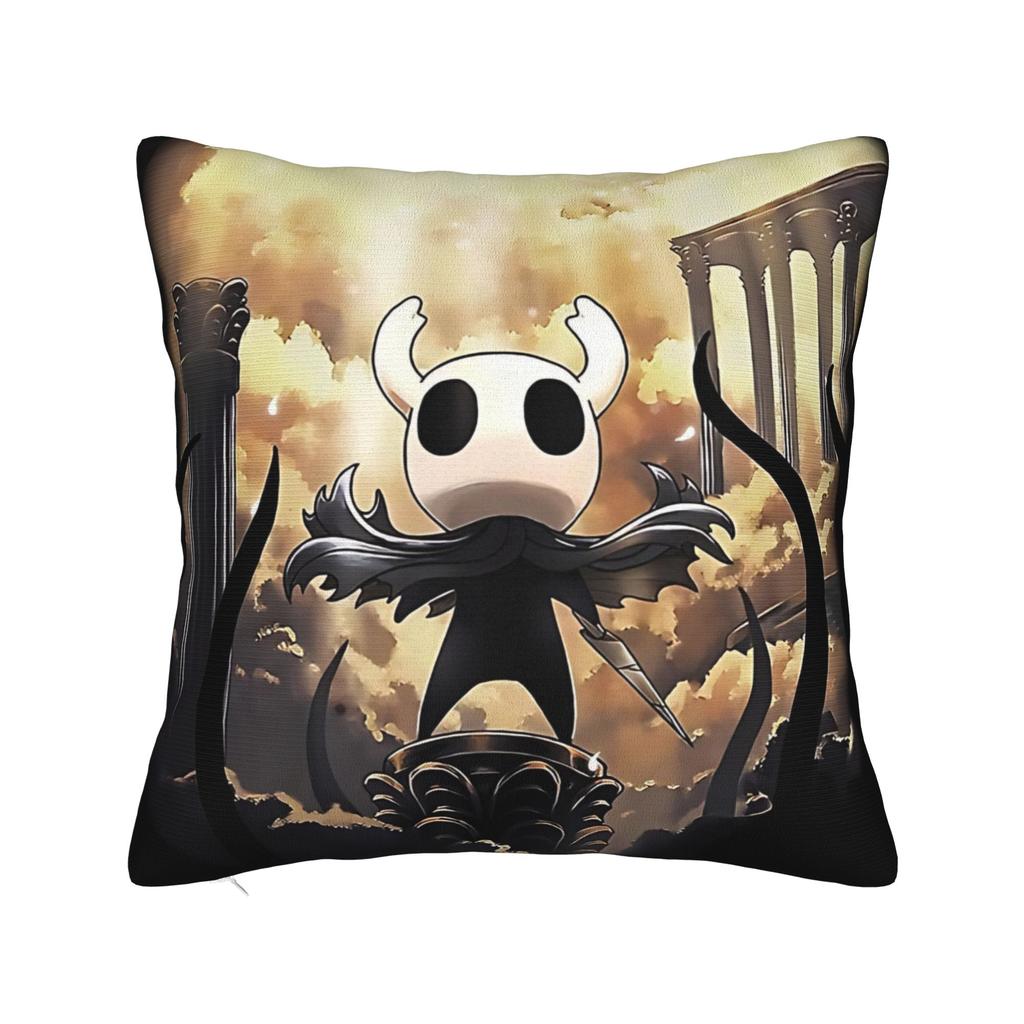 Hollow Knight Инди Игры Квадратная Наволочка Подушка-подушка для Action Adventure Новинка Декор на Молнии Наволочка для Автомобиля 18x18