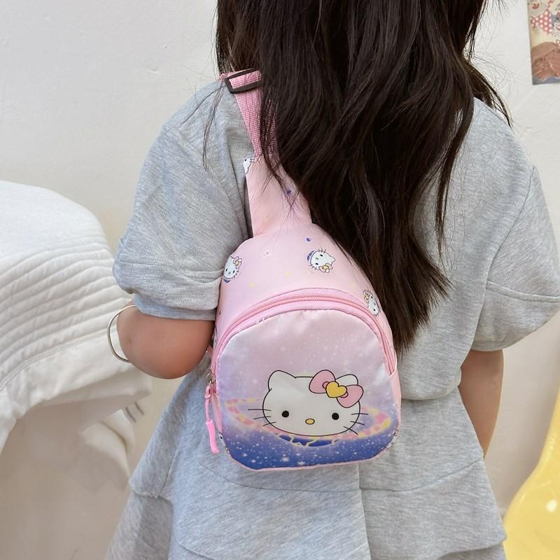 Adorable 2024 Summer Little Girls Cartoon Crossbody Shoulder Bag For Daily Use