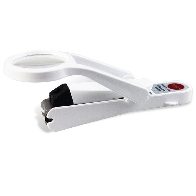 KAI KAI Щипчики для ногтей с изогнутым лезвием-лупой, сделано в Японии KE0301