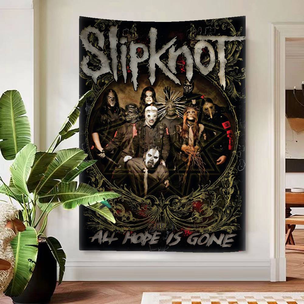 Группа Rap SSlipknot Мультяшный Гобелен Настенное Украшение Домашний Декор