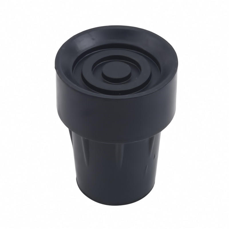 19mm Rubber Pole Cap Walking Stick Crutch Cane Bottom Pads CoverElderly Cane Anti Slip Foot Pad Trekking Pole Cane Accessories