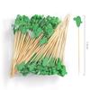 & Bar Party Decoration Cocktail Decoration Bamboo Stick Art Flower Stick Fruit Stick Toothpick