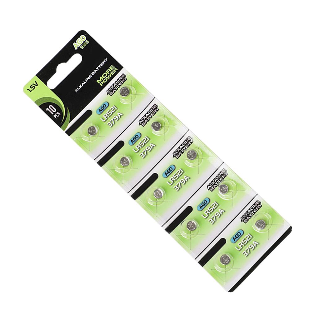 10 шт. 1,55 В щелочные батарейки-таблетки щелочная батарея для часов калькуляторов и игрушек AG0/AG1/AG2/AG3/AG4/AG5