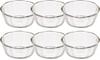 Стеклянная емкость для сладостей HARIO Made in Japan 300 мл BUONO kitchen Set of 6 Clear Heatresistant SWB-30-BK