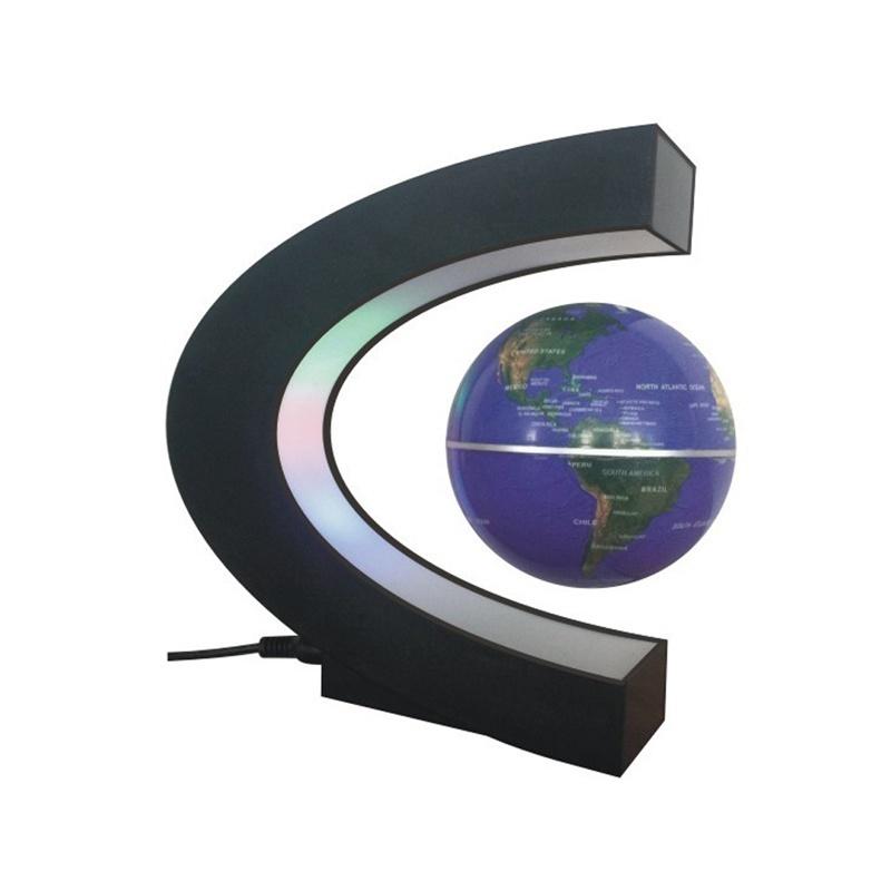 Декор для дома Электронная магнитная левитация Плавающий глобус Рождественское украшение