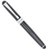 Перьевая ручка Jinhao 750 Black Bright Advanced Executive с серебряным Gullor