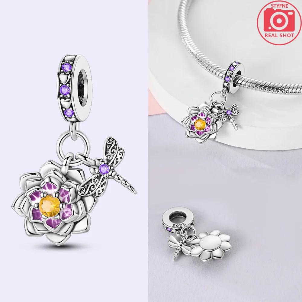 Изысканные животные Светлячок Синий бант Бусины-дельфины Подходят для браслетов-шармов Медь Оригинальное изготовление ювелирных изделий Женские подарки на годовщину