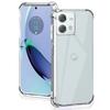 Для Moto G84 5G G45 Чехол Роскошный Мягкий Силикон Прозрачный Ударопрочный Подушка Безопасности ТПУ Чехол для Телефона Для Motorola Moto G45 5G Защитный Fundas