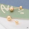 14K Gold Needle Gold Ball Simple Piercing (S8538892)