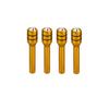 RIZES Door Lock Pin Truck Light Automotive Universal Parts Car Aluminum Universal Suv Replacement Interior Accessories Dress Up 4pcs Gold