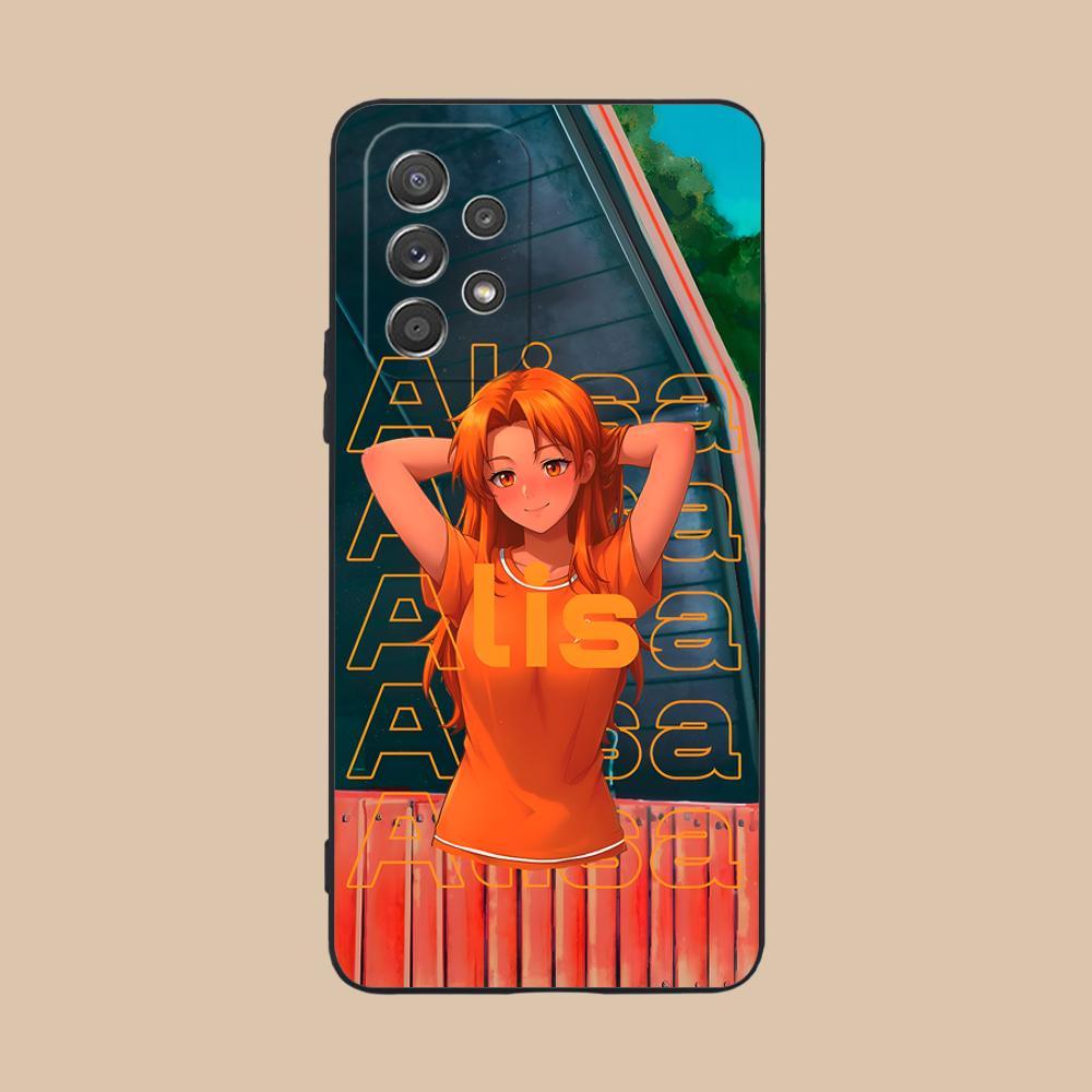 Чехол Everlasting Summer Alisa Матовый ТПУ для мобильного телефона Samsung Galaxy A56 55 54 53 52 51 36 35 34 23 16 15 5G Цветная обложка