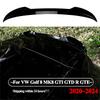 Maxton Style Car Rear Roof Spoiler Wing For Volkswagen VW Golf 8 MK8 GTI GTD R GTE 2020-2025 ABS Gloss Black Bodykits Tuning