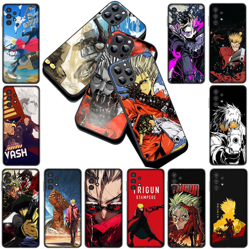 Чехол для телефона для Samsung Galaxy S25 S24 S23 FE Ultra Plus S7 Edge S25+ S23+ A56 5G Funda Корпус Мягкий чехол Trigun Stampede