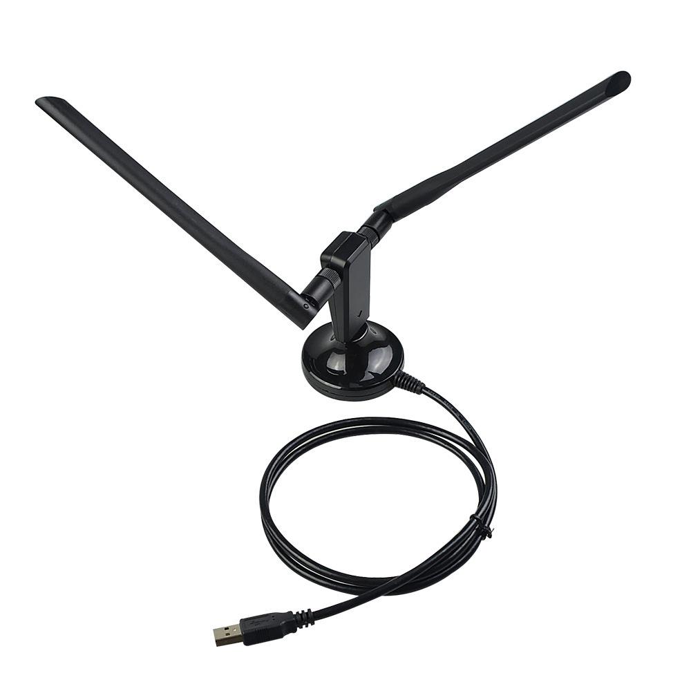 New 1200Mbps Long Range Dual Band 2.4/5GHz Wireless USB3.0 Wi-Fi Antenna Adapter