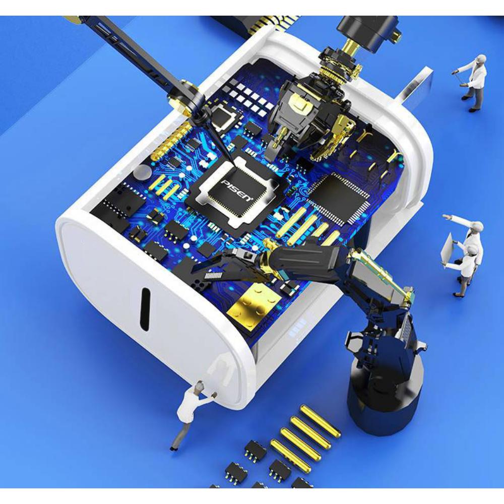 Зарядное устройство Pinsheng для Apple 14 Подходит для телефона iPhone 13 PD20W Вилка Xsmax Быстрая зарядка Планшет iPad