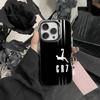 Чехол для телефона Player R-Ronaldo C-CR7 для iPhone 17,16,15,14,13,12,Pro MAX Черный Матовый Ударопрочный Чехол