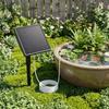 Low Noise Solar Oxygen Pump Durable Aquarium Air Pump Fish Tank Aerator  Courtyard