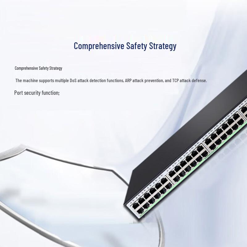 H3C S1850V3-10P-HPWR-EI 10-Port Gigabit Layer 2 Web Managed PoE Switch