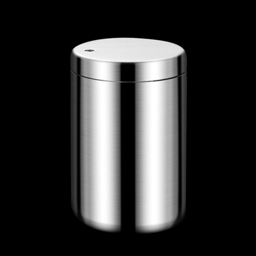 Круглая зубочистка из нержавеющей стали Ведерко для зубочисток Новый держатель для зубочисток для зубов Закуска