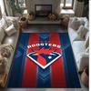 Sydney Roosters Crystal Velvet Carpet Soft Anti?Slip Floor Mat Comfortable Home Living Room Bedroom Decor Rug