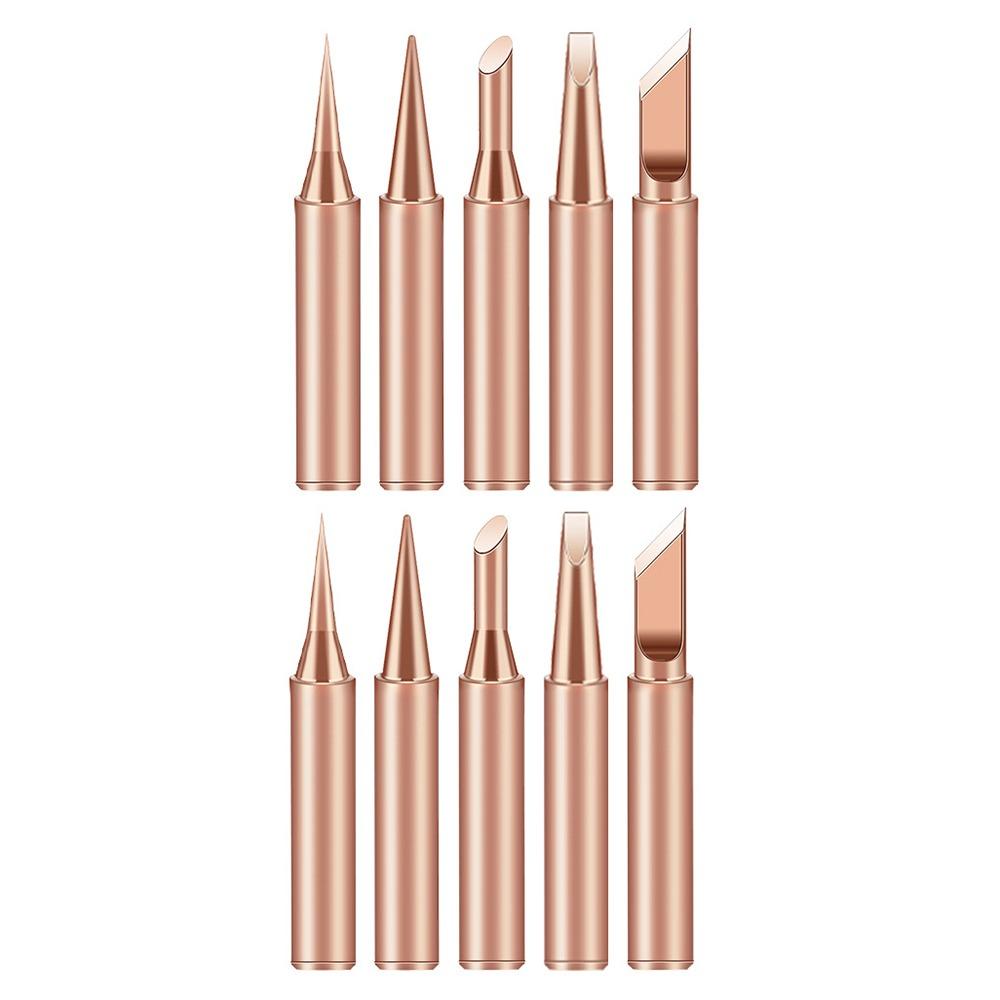 Сварочный наконечник из чистой меди Жаростойкий Сменный сварочный наконечник Наконечник для паяльника Паяльные инструменты