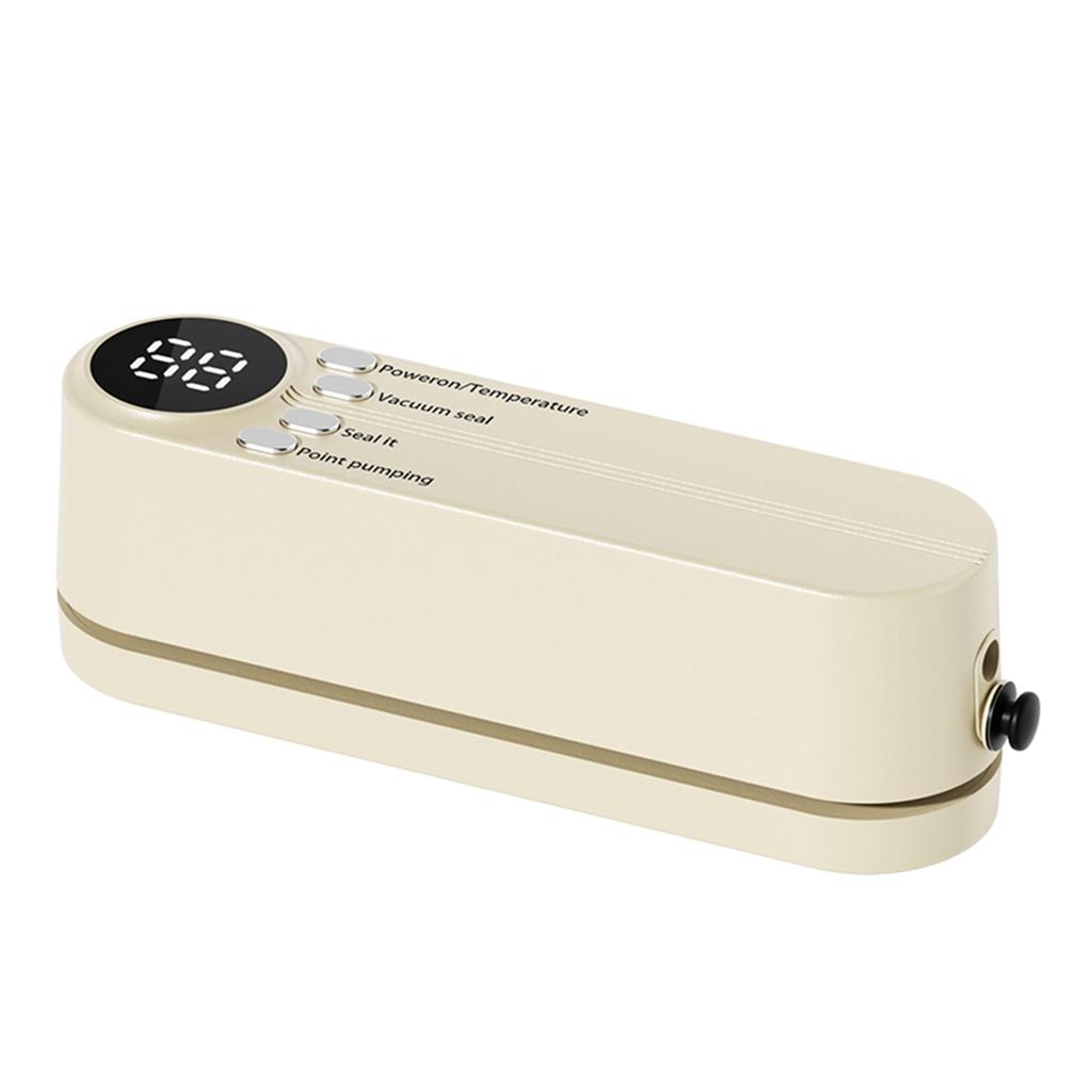 Мини-вакуумная машина для сохранения свежести, бытовая небольшая машина для запечатывания продуктов питания, полностью автоматическая машина для запечатывания вакуума