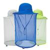 Hat outdoor sun protection big eaves hat travel bucket hat anti-mosquito visor net gauze hat