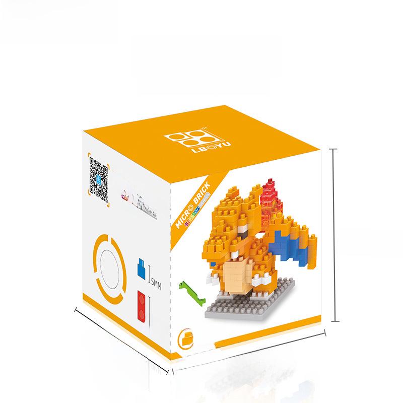 Leboyu Elf Cartoon Micro Diamond Building Blocks - пазл для детей с мелкими частицами, модели 8044 - 8063.