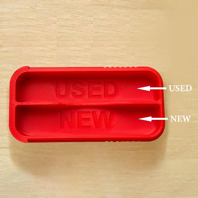 1pc Mini Sliding Cotton Swab Storage Box Portable Swab Case For Travel And Daily Use Multi-Compartment Dust-Proof Keeps Clean
