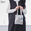 Мини-сумка Rootote Snoopy с вышивкой, IP Baby Metallic, Peanuts-0Q 8446 (02 Серебро)