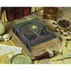 Tree of Life Grimoire Leather Journal for Women and Men Spell Notebook, Book of Shadows Handmade Deckle Edge Paper Diary With Lock