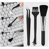 FONKEN 12Pcs Cleaning Tool Kits For Computer Camera Mechanical Keyboard Earphone Crevice Brush Computer Cleaner Set
