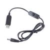 USB 5В на DC12В 5.5x2.1мм Линия Повышения Мощности Модуль Повышающий USB Адаптер Питания Кабель-Коннектор 2.1x5.5мм Конвертер