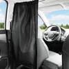 2 шт./компл. изоляционная занавеска для автомобиля такси, защитная перегородка, занавеска для коммерческого автомобиля, кондиционер, козырек от солнца, конфиденциальность