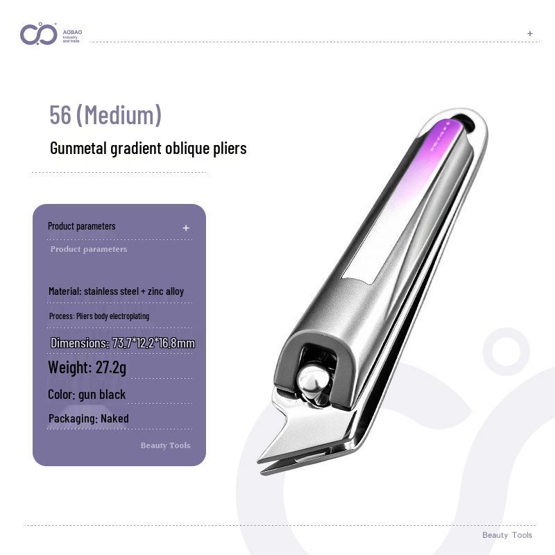 Nail Clippers & File Set: Scissors & Manicure Tools